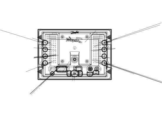 KIT SUPPORT ECRAN DP700 