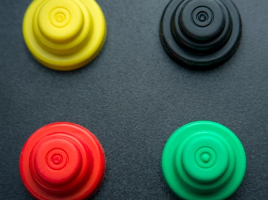 BOUTON POUSSOIR NOIR