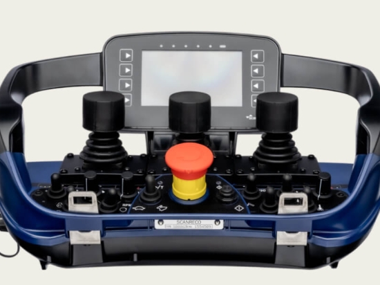PARTIE CENTRALE MAXI JOYSTICK BLEU G1/G2B/G3B