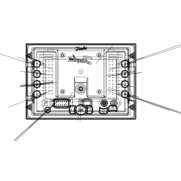 KIT SUPPORT ECRAN DP700 
