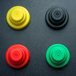 BOUTON POUSSOIR NOIR